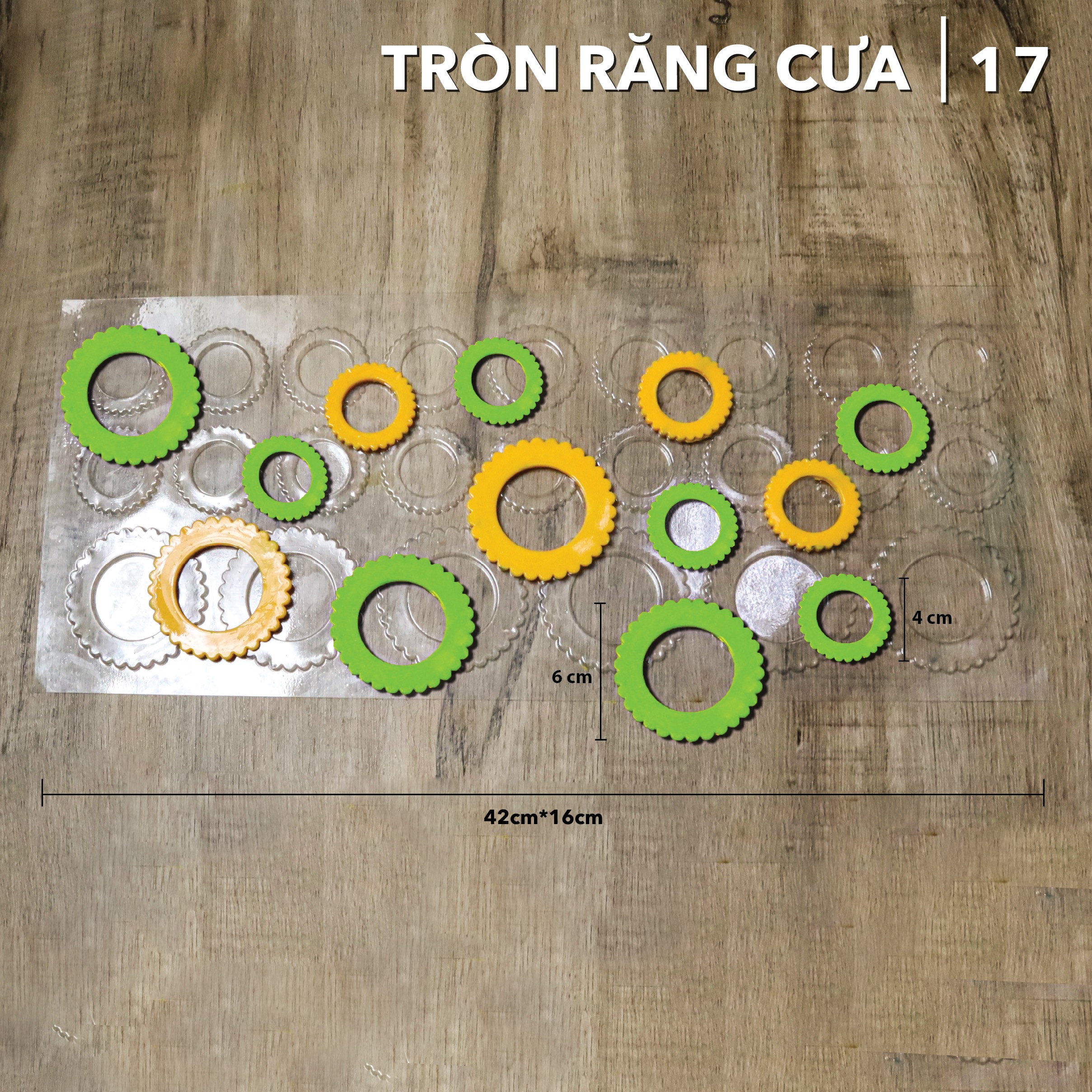 Khuôn Định Hình Tròn Răng Cưa